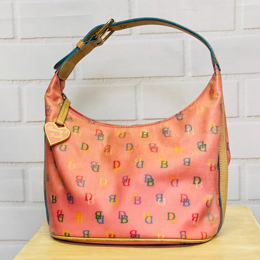 Dooney & Bourke Bubble Gum Pink Bucket Bag